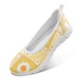 thumbnail image 5 of Wismoutput Daisy Yellow Casual Walking Shoes for Women Big Girls Skin-Friendly Convenient Slip-on Shoes Size 6-11, 5 of 7