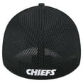 thumbnail image 4 of Men's New Era Black Kansas City Chiefs Main Neo 39THIRTY Flex Hat, 4 of 6