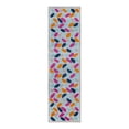 thumbnail image 3 of Unique Loom Aruba Outdoor Collection Area Rug - Oranjestad (2' x 8' Runner Blue/Light Blue), 3 of 7