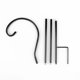 thumbnail image 4 of Soporte Regadera Linterna Metal Aspersor Jardín LED, 4 of 9