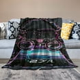 thumbnail image 2 of Orinice Glitch Warm Lightweight Blanket Soft Fleece Blankets for All Seasons - Multiple Sizes Available 40x50in, 2 of 6