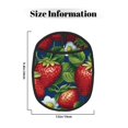 thumbnail image 3 of Pofeuu Strawberry2 Print Silicone Pot Mat Mitten With Hanging Loop Heat Resistant Oven Mitts Non-Slip Bbq Baking Smoking Potholders, 3 of 7