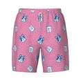 thumbnail image 4 of Lsque Mens Swim Trunks French Bulldog Pattern - Bathing Suit Compression Liner - Beach Swim Shorts Swimwear - (S-3XL) - Stretch Quick Dry -Medium, 4 of 9