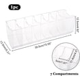 thumbnail image 2 of Organizador de cinturones, estuche acrílico con 7 compartimentos, soporte para cinturones, vitrina transparente, 2 of 6