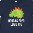 thumbnail image 4 of Inktastic Nonna and Papa Love Me Boys Grandchild Dinosaur Boys Baby T-Shirt, 4 of 5