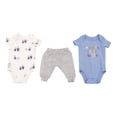 thumbnail image 1 of Conjunto George Conjunto, marca George, set de 2 pañaleros mc, pantalón osos, bebo, talla 0M, 1 of 4