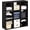 Espresso, variant on Closet Organizers and Storage, 6-Cube Closet Organizer, Open Shelf Closet Storage, for Wardrobe, Bedroom, Living Room, Espresso