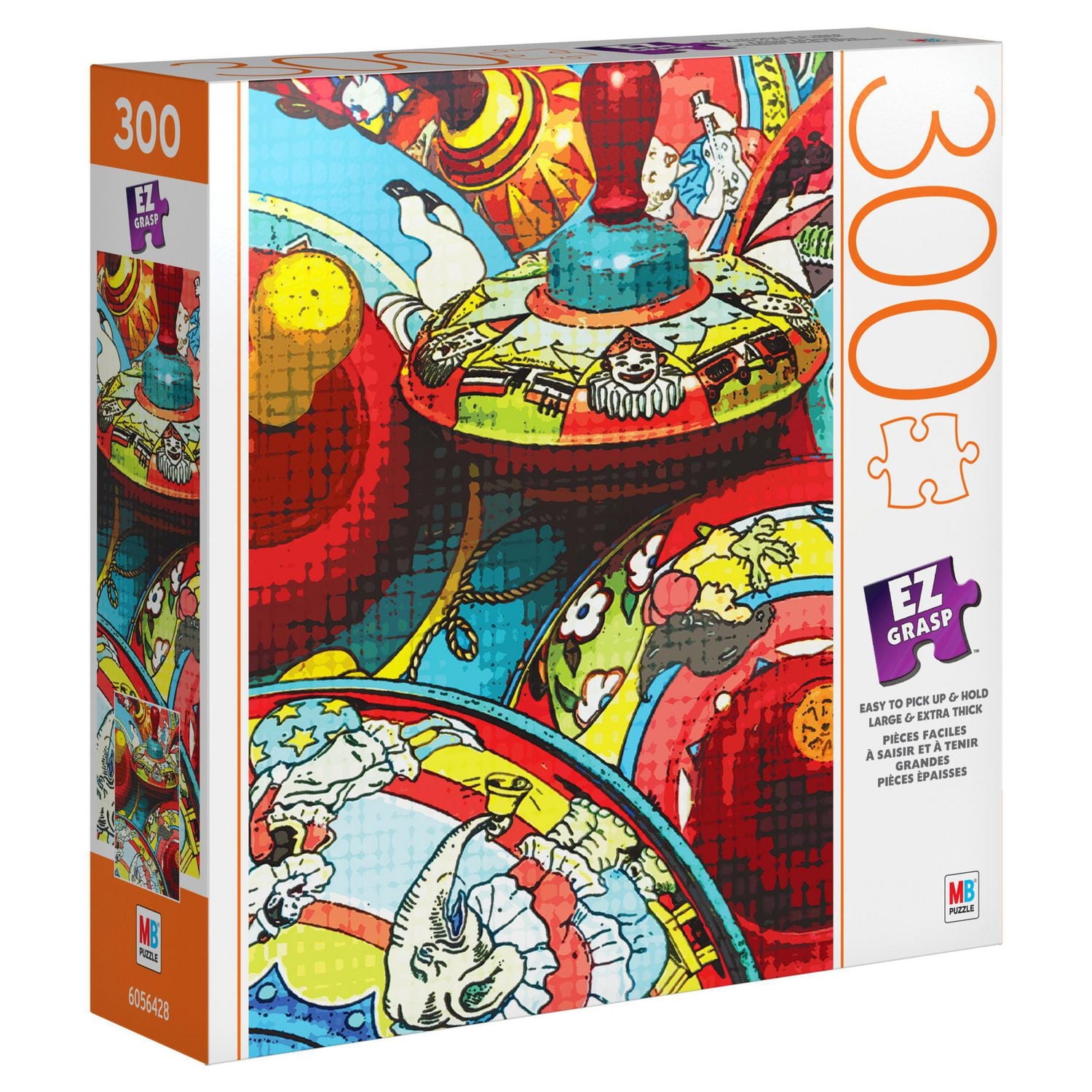Big Ben 300-Piece Jigsaw Puzzle, Tiny Toy Tops
