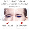 thumbnail image 2 of 12 Color Liquid Eyeliner Pen Smudge Proof Eyeliner Quick Dry Matte Eye Liner For  Wedding Party Cosplay Eye Makeup, 2 of 8