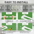 thumbnail image 3 of Double Shower Curtain Rod, 28-76 Inches Adjustable Wall Mounted Double Shower Rod, Rustproof White Shower Curtain Rods for Bathroom, Bathtub, Extra Space for Curtain and Liner, 3 of 7