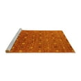 thumbnail image 2 of Ahgly Company Machine Washable Indoor Rectangle Oriental Yellow Industrial Area Rugs, 8' x 10', 2 of 4