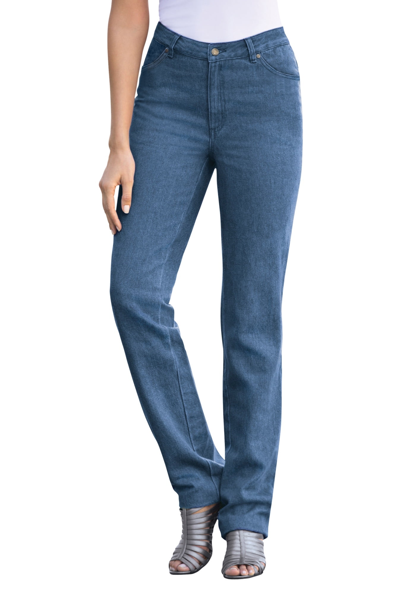 100 cotton jeans plus size