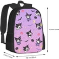 thumbnail image 3 of Veidsuh Anime Kawaii Backpacks For Women Lightweight Cute Cartoon Backpack Travel Backback, 3 of 9