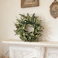 thumbnail image 5 of Deeceymbur Easter Egg Wreath with Faux Berries Festive Door Hanger Home Decoration for Holiday Celebration Party Decor Reusable Spring Wreath, 5 of 6