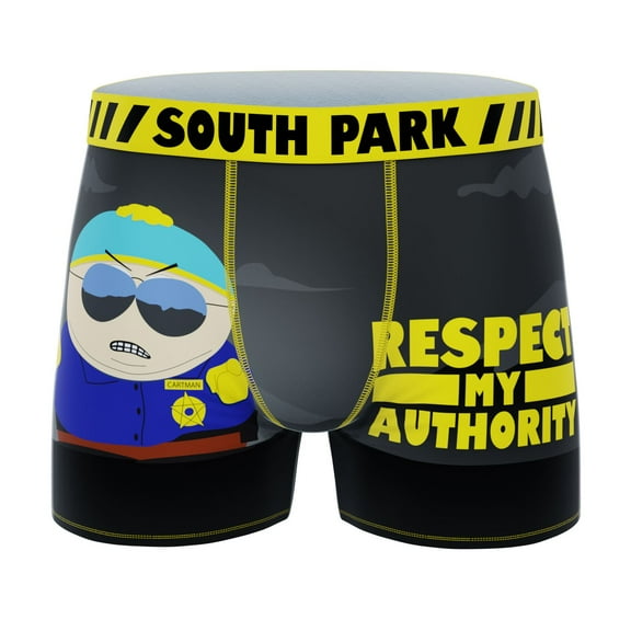 CRAZYBOXER Men's Underwear South Park Resistant Stretch Boxer Brief Distortion-free