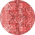 thumbnail image 1 of Ahgly Company Indoor Round Persian Red Traditional Area Rugs, 6' Round, 1 of 4