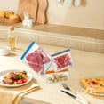 thumbnail image 6 of Suizaomo 10 Pack Reusable Gallon Freezer Bags Dishwasher Safe, BPA Free Reusable freezer Bags, Extra Thick Leakproof Reusable Silicone Storage Bags for Marinate Meats, Cereal, Veggies,Fruits, 6 of 6