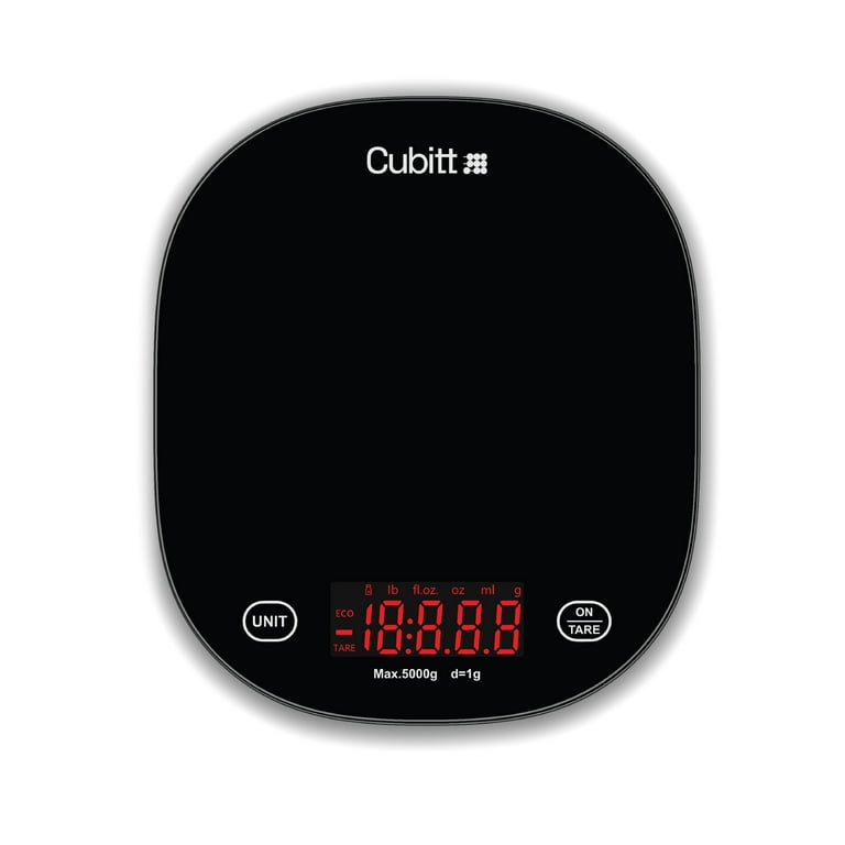CUBITT Smart Kitchen Scale, Bluetooth Food Scale with Nutritional Calculator  for Keto, Macro and Calorie, Digital Grams and Oz for Weight Loss, Cooking  and Baking with Smartphone APP 