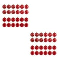 thumbnail image 1 of Transemion 24pieces Effective Decoration Balls Easy To Christmas Essentials Durable red 2Set, 1 of 6