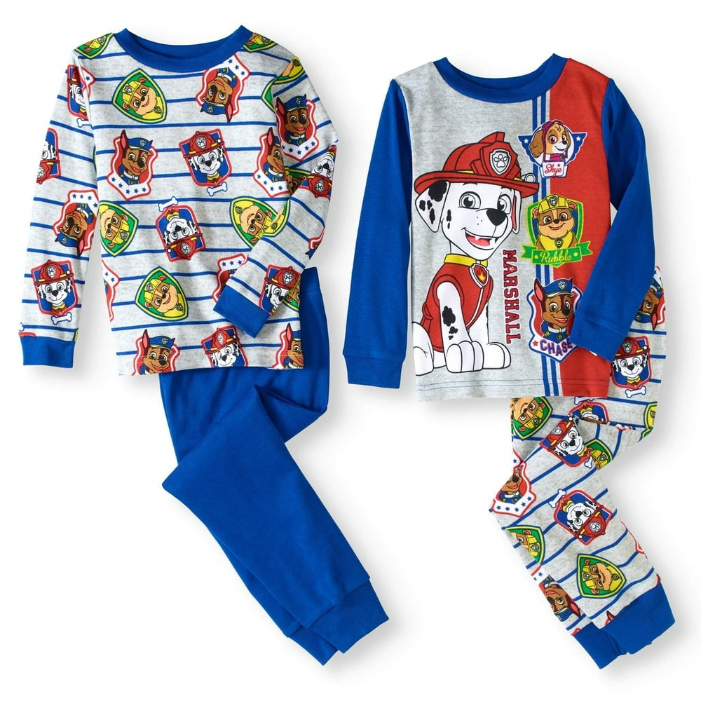 Nickelodeon Nickelodeon Paw Patrol 4 PC Long Sleeve Tight Fit Cotton