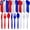 300 PACK, variant on 300 Pcs 4th of July Decorations Red White Blue Party Supplies, Patriotic Plastic Silverware 250th Anniversary Disposable Utensil Cutlery Set 100 Spoons 100 Forks 100 Knives Memorial Day Decorations