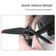 thumbnail image 4 of PROTECHER PLÁSTICO PROTELER Quadcopter Tipo de prensa Propulsor de liberación rápida con pegatinas decorativas Reemplazo de aeronaves para DJI FPV Plata kenally EL006186-03, 4 of 6