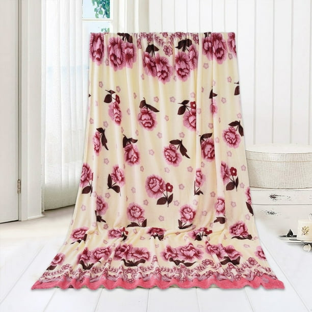 Hot6sl Ofertas de La Semana Manta de Vellón Súper Suave, Cálida y Sólida, para Sofá, Ropa de Cama