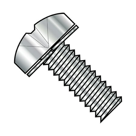 

2-56X3/8 Phillips Pan Split Lock Washer Sems Fully Threaded 18 8 Stainless Steel (Pack Qty 5 000) BC-0206SPP188