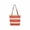 Orange, variant on Beach Bags for Women, Straw Bag, Soft Woven Wave Stripe beach bag, Casual Straw Shoulder Bag for Daily Use