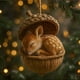 thumbnail image 2 of Decoraciones Del Árbol de Navidad 2D Acrílico Plano 15cm Ornamentos Del Árbol de Navidad para Decoraciones Del Coche Del Árbol, 2 of 2