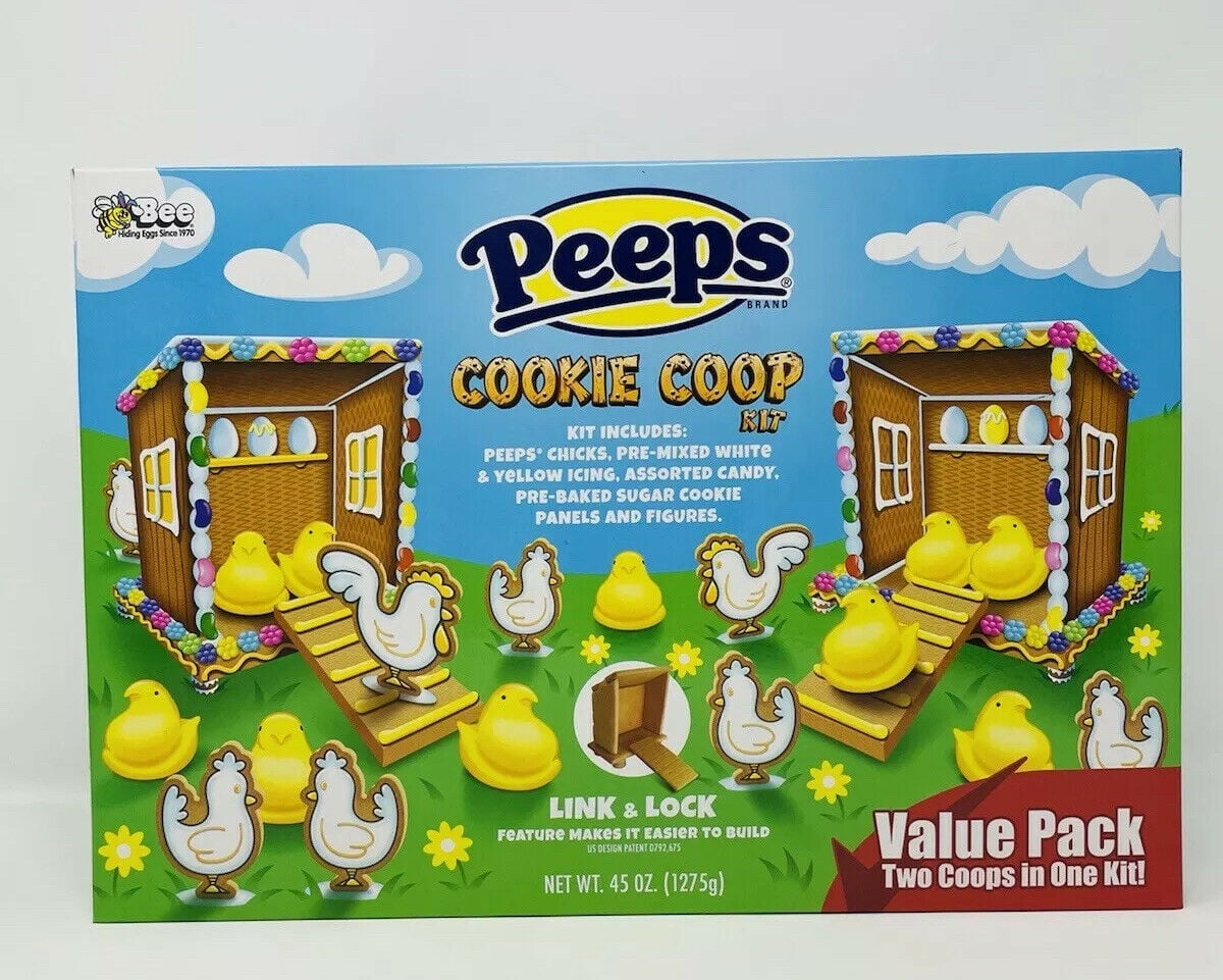 Peeps Cookie Coop House Value Pack 2 Coops Easter gift