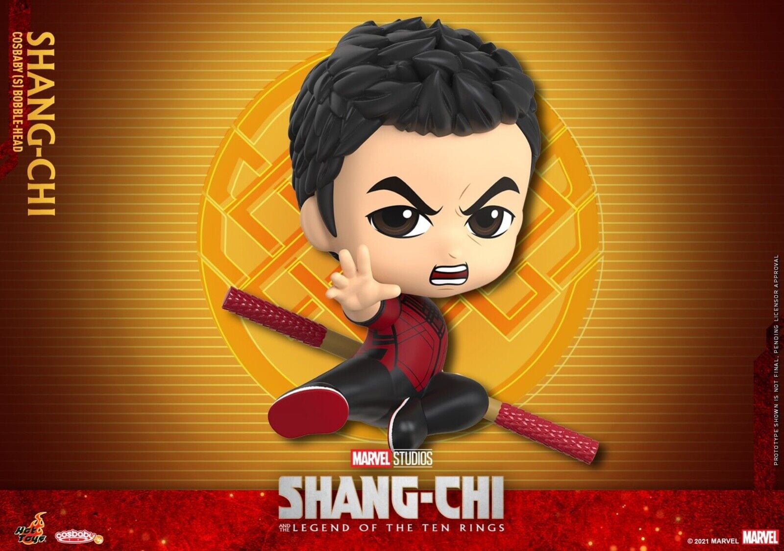 Marvel Hot Toys SHANG-CHI And The Legend of the Ten Rings SHANG-CHI COSBABY #879