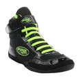 thumbnail image 4 of Fire Sports Par de zapatillas profesionales para boxeo Negro/Verde Flour FIRE SPORTS  zapatillas de boxeo/profesionales/ Negro-Verde Flour, 4 of 4