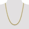 thumbnail image 2 of 14ky 5.4mm Semi-Solid Rope Chain (Weight: 11.53 Grams, Length: 24 Inches), 2 of 4