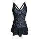thumbnail image 3 of WILLBEST Traje de Baño Mujer Traje de Baño deportivo con Espalda 2025 para Mujer Traje de Baño con Bloques de Color, 3 of 4