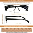 thumbnail image 3 of SUNVOES 6 Pack BLue Light Blocking Reading Glasses with Spring Hinge for Women and Men, 3 of 7