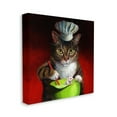 thumbnail image 4 of Stupell Industries Cat Chef & Mouse Animals & Insects Painting Gallery Wrapped Canvas Art Print Wall Art, 30 x 30, 4 of 8