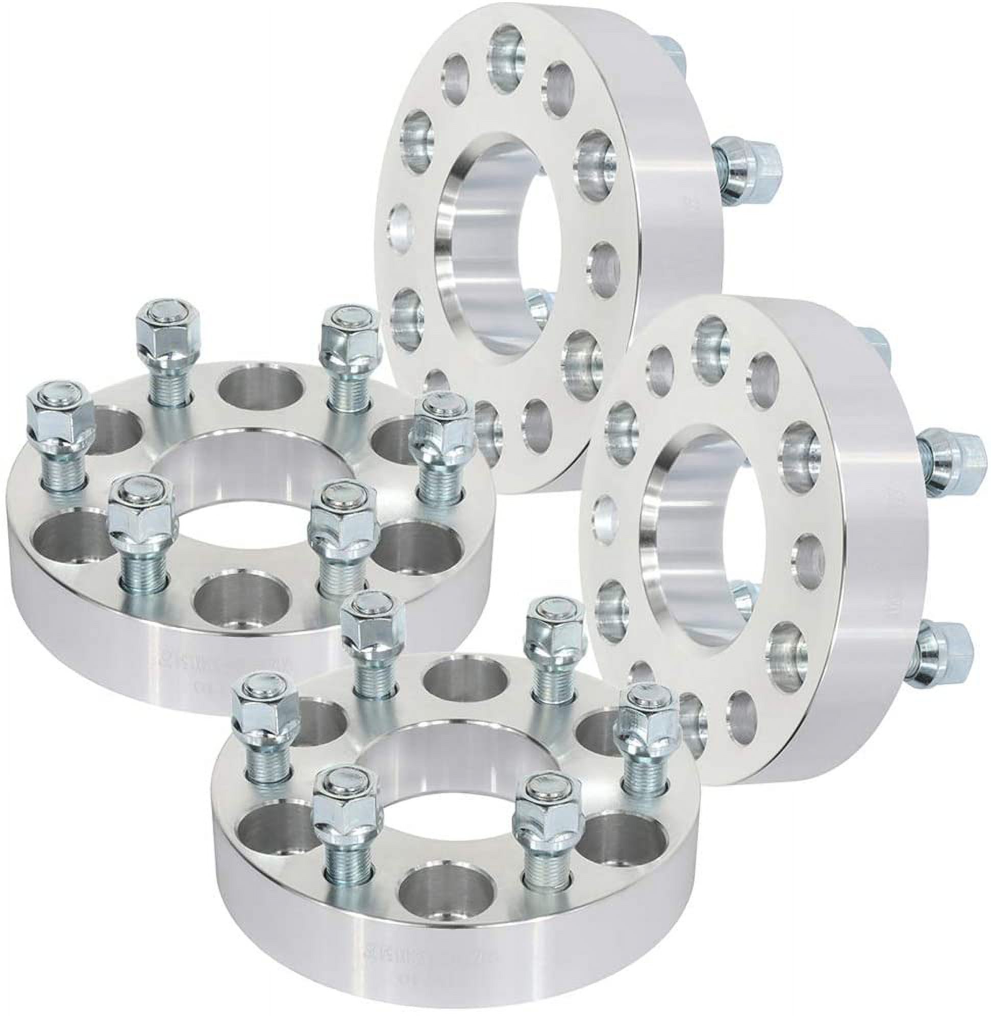 ECCPP 4X 6x120 1.25 inch Wheel Spacers 6 Lug 6x120mm to 6x120mm 14x1.5 Studs fits for SRX for Colorado for Canyon Fits select: 2016 CHEVROLET COLORADO LT, 2017 CADILLAC XT5 LUXURY