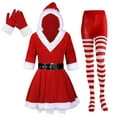 thumbnail image 6 of Shadoumai Elf Set Christmas Jacket Belt Pants Holiday Party Outfits for Adults Couples, 6 of 6