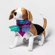 Hyde & EEK! Boutique Purple Dragon Dog Collar Slide Bandana, All Size dogs