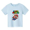thumbnail image 5 of Ropa para niños de 3 a 14 años, camiseta de Supermarios, camiseta para niños y niñas, ropa para niños, camiseta de dibujos animados kawaii, camisetas para niños, camisetas de verano, 5 of 5