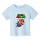 thumbnail image 5 of Ropa para niños de 3 a 14 años, camiseta de Supermarios, camiseta para niños y niñas, ropa para niños, camiseta de dibujos animados kawaii, camisetas para niños, camisetas de verano, 5 of 5