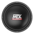 thumbnail image 2 of MTX Terminator TN12-02 12” 400 Watt Car Audio Subwoofer+Sealed Sub Box Enclosure, 2 of 11