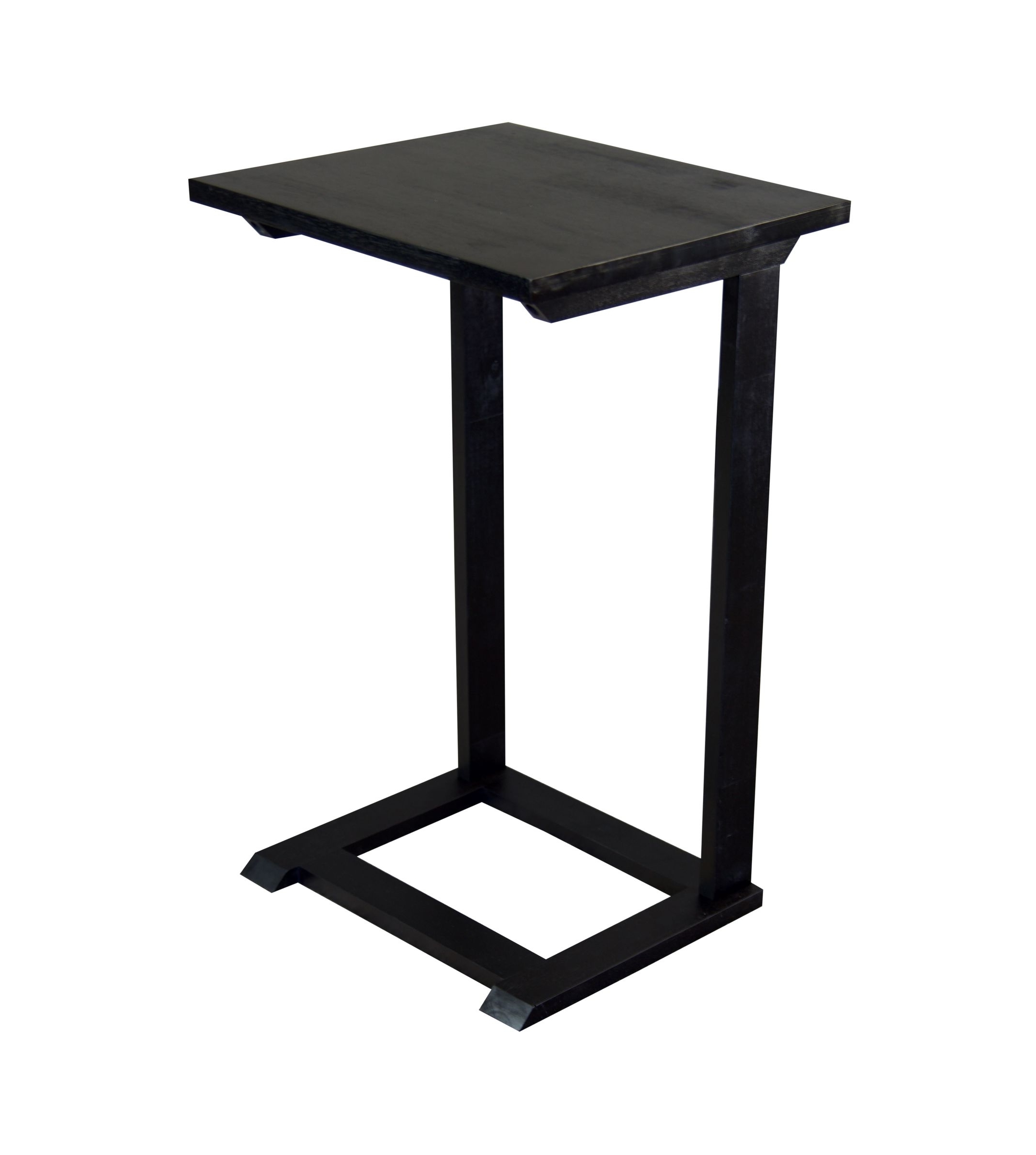 Casual Contemporary Living Solid Acacia C Table Black