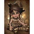 thumbnail image 1 of Wdftyju 5D diamante pintura DIY muñeca fea completo redondo taladro mosaico arte Wdftyju 6dg5uu6zz0ta7lc2D01, 1 of 9