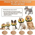 Dog Cone Protective Elizabethan Collar for Dogs Recovery Collar After