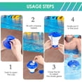thumbnail image 3 of Floating Chlorine Dispenser, Automatic Chlorine Dispenser, Floating Spa Dispenser, Chlorine Diffuser, Pool Chemical Dispenser (with thermometer), 3 of 5