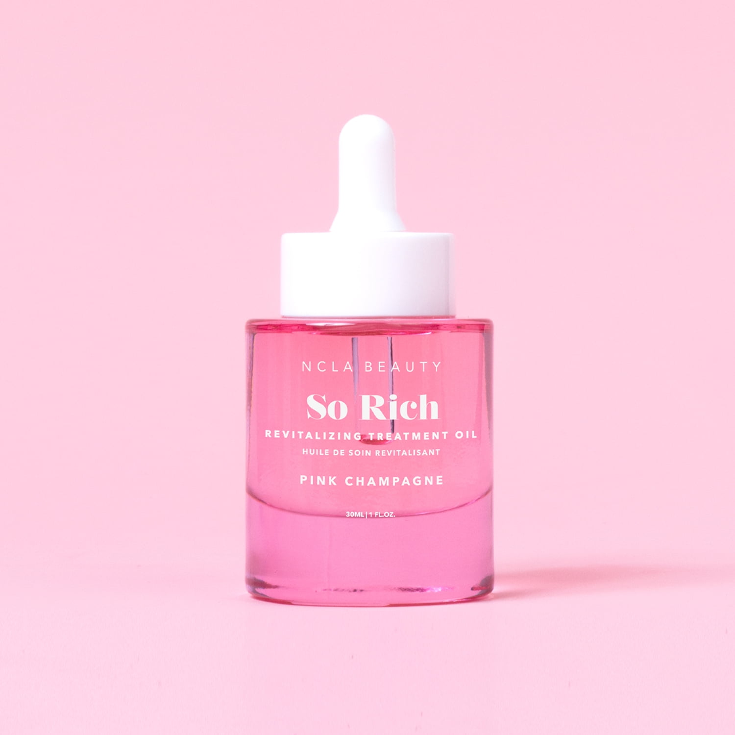NCLA Beauty So Rich Pink Champagne Revitalizing Treatment Oil, 1 oz