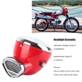 thumbnail image 4 of Headlight Speedometer Set, 0-100Km/h 0-999999Km Plug and Play Front Odometer Headlight Two in One Stable Performance  for CD70 S90 SL90 CS90 for Motorbike, 4 of 7
