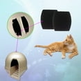 thumbnail image 2 of Qzbhct 10 Pack Activated Charcoal Filters Box Replacment Mat Compatible with Petmate Booda Dome Clean Step Cat Litter Box, 2 of 7